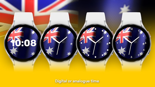 Australia Flag Watch Face