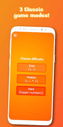 MathQuiz: learn and have fun! Screen 2