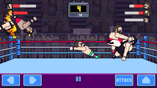 Rowdy Wrestling Mod Apk 1.1.5 (A Lot of Gold Coins) 1