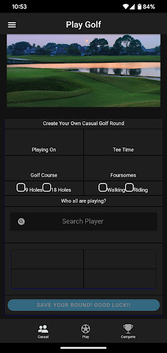 golfcomm Screen 3