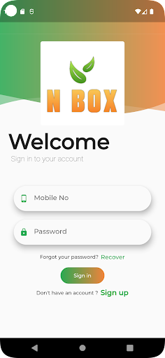 Android application N Box screenshort