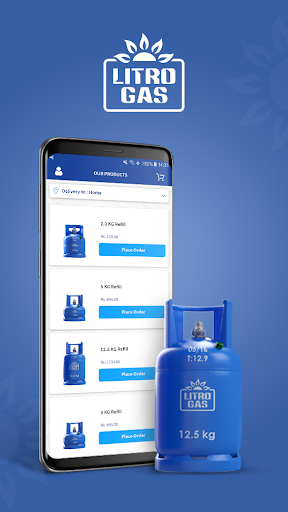 Android application Litro Home Delivery screenshort