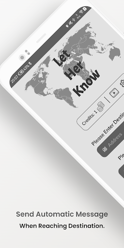 Android application LetHerKnow screenshort