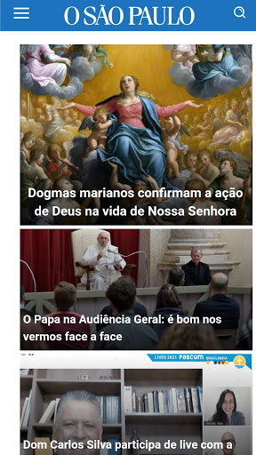 Android application Jornal O São Paulo screenshort