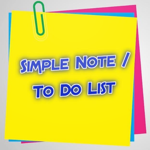 Simple Note/To Do List  Icon
