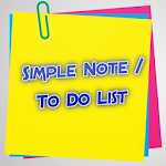 Cover Image of Download Simple Note/To Do List  APK