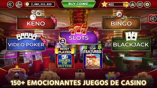 Emocionantes juegos casino