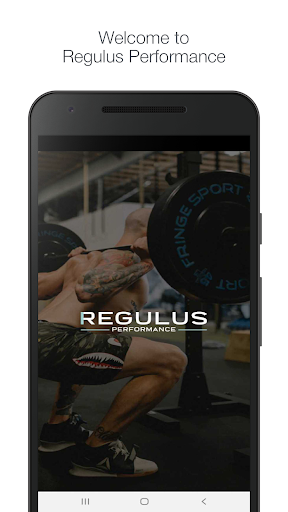 Android application Regulus Performance screenshort