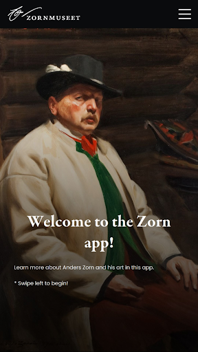 Android application The Zorn Museum screenshort
