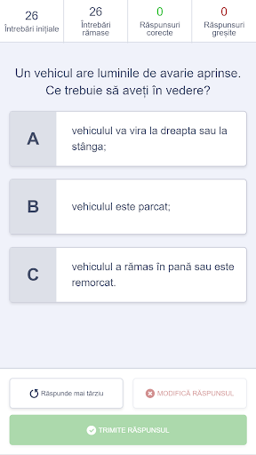 Chestionare Auto DRPCIV Screen 3