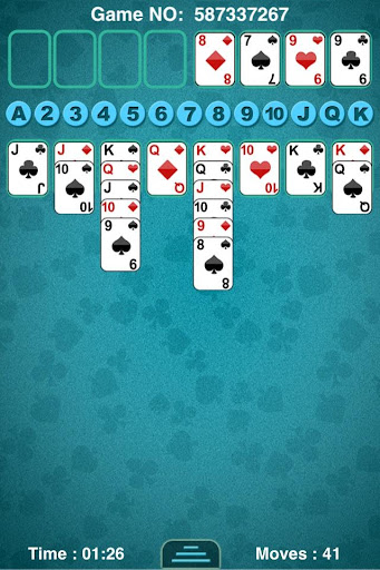 FreeCell Screen 3