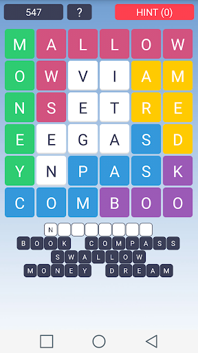 Word Puzzle screen 0