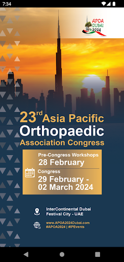 Android application APOA Congress screenshort