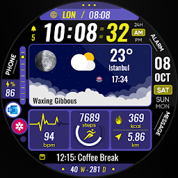 Icon image Information Tiles - Watch Face
