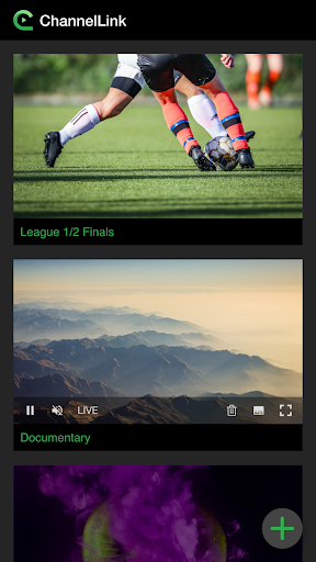 Screenshot of Channel Link