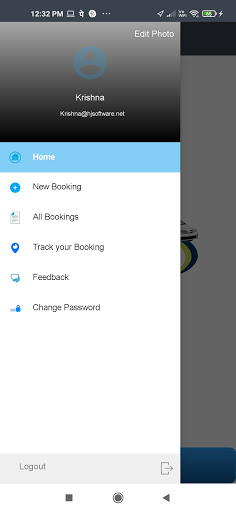 Travelsmate Customer Screen 2