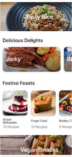 Screenshot of Air Fryer Recipe Cookbook