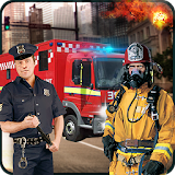 Rescue Services Crime City 3D icon