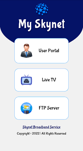 My Skynet - Live TV FTP Server Screen 2