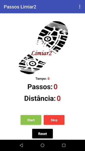 Android application Passos screenshort