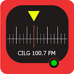 Cover Image of 下载 100.7 FM Country 100 CILG Radio Station 1.1 APK