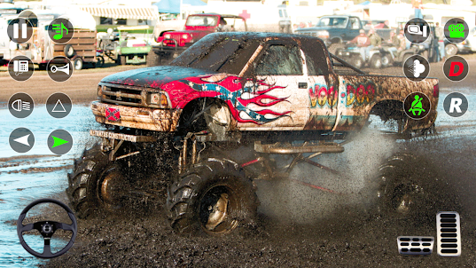 US Monster Truck Driving Game