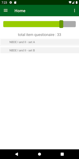 Android application PNLE EXAM REVIEWER screenshort
