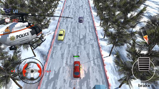 Driving racing cars-Traffic 3d