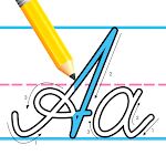 Cover Image of Descargar Los niños aprenden escritura cursiva: cursiva para niños pequeños  APK