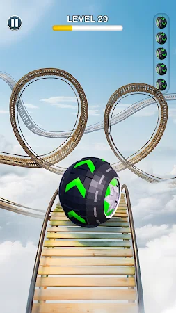 Game screenshot Rolling Ball Sky Escape hack