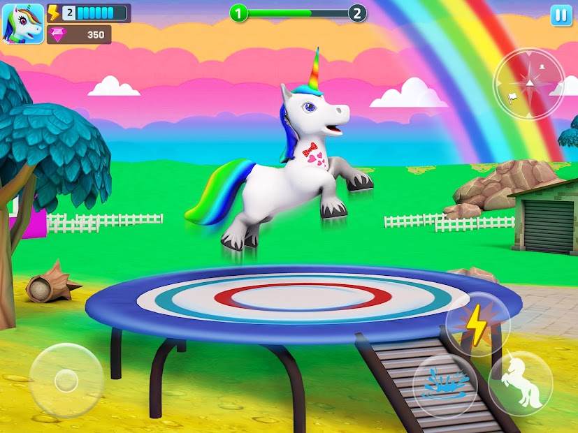 Imágen 10 Unicorn Game Wild Fun Life android