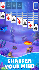 Captura 12 Solitaire Fish: Card Games android