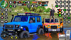 Offroad Jeep Driving Games Simのおすすめ画像3