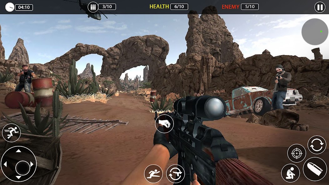 Target Sniper 3D Games 1.3.3 APK + Mod (Unlimited money) for Android