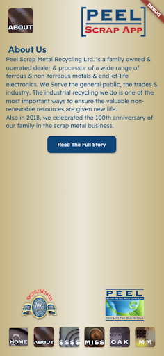 Peel Scrap Metal Recycling Screen 2