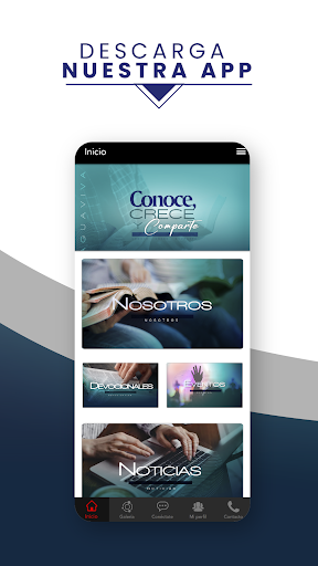 Android application Iglesia Bautista Agua Viva screenshort