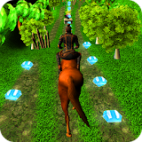 Jungle Horse Runner 3D icon