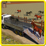 Horse Transport Cargo Truck icon