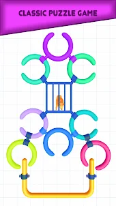 Rotate the Color Rings Puzzle