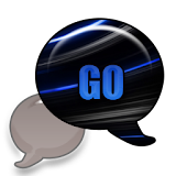 GO SMS - Dark Burst icon