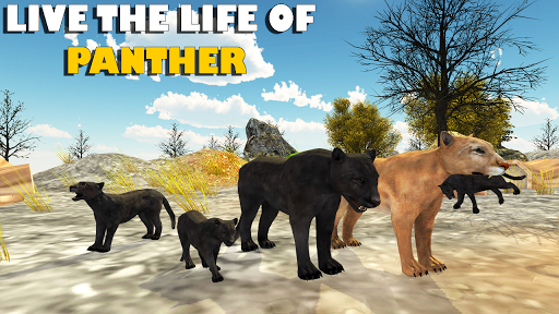 Android application Panther Family Simulator screenshort