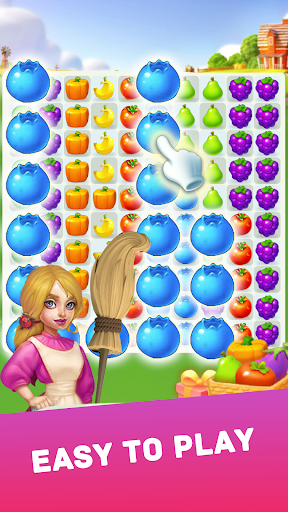Android application Fruits Blast Crush-Puzzle Game screenshort