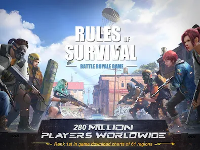 Top 5 Battle Royale Games Online: Rules of Survival, Cyber Hunter