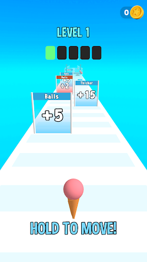 Android application Ice Cream Rush screenshort