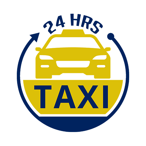 24HRS TAXI logo