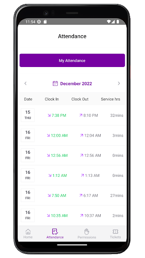 COZA Workforce App Screen 3