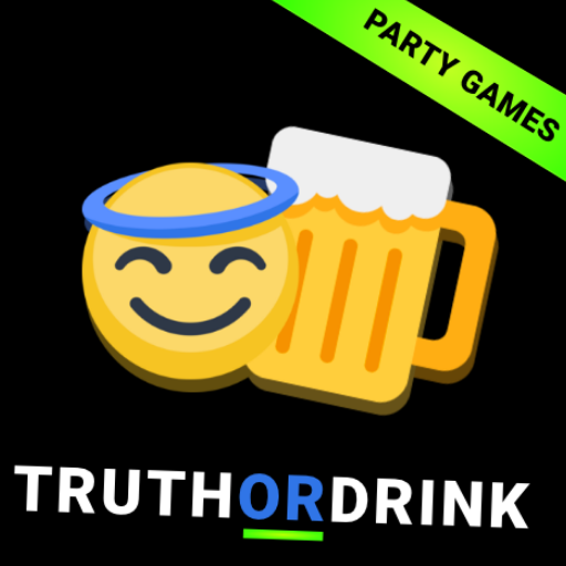 Truth or Drink (Revealing Ques logo