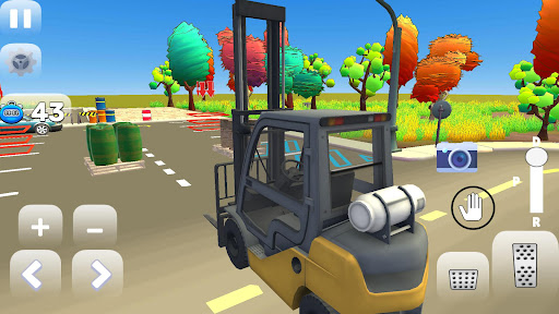 Android application Forklift Transport Simulator screenshort