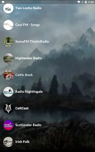 Celtic Music Radio Live Screen 2