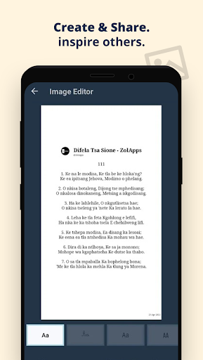 Difela Tsa Sione by ZolApps Screen 3